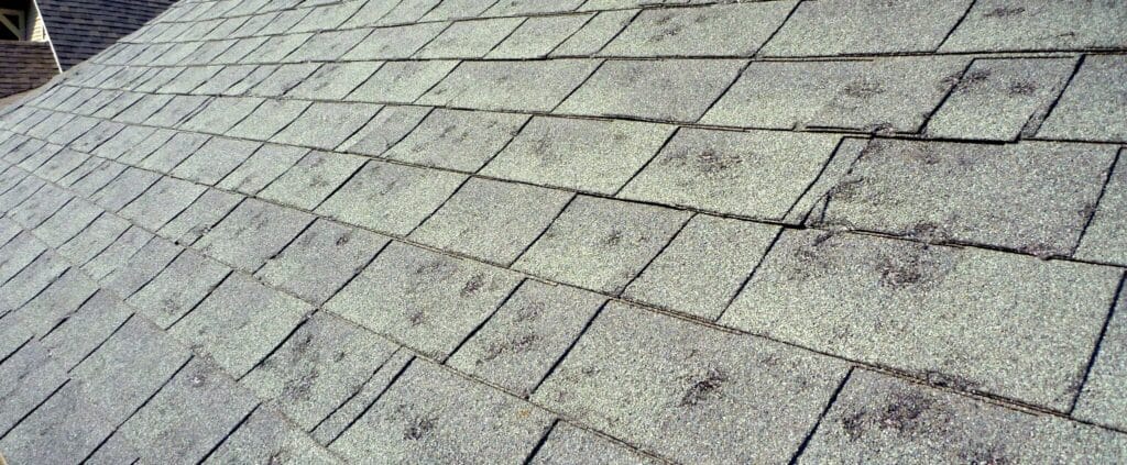 Asphalt Shingles Roof Damage Hail Storm